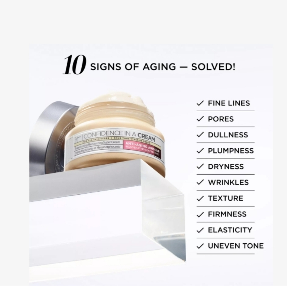 IT Cosmetics Confidence in a Cream Transforming Anti-Aging Super Moisture Cream - Picture 5 of 7